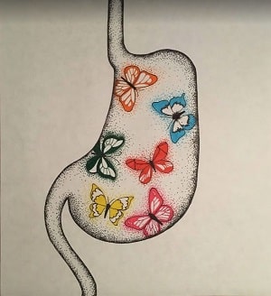 Butterflies in my stomach